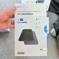 CƯỜNG LỰC Siêu Đẹp Cao cấp Chính Hãng Chống Nhìn Trộm KUZOOM UPGRADE 360 ĐỘ