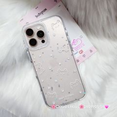 Case Ốp điện thoại iPhone Bling Bling Meomeo bé Mèo kute viền camera lấp la lấp lánh iPhone 13/14/15/16/17Pro/Promax