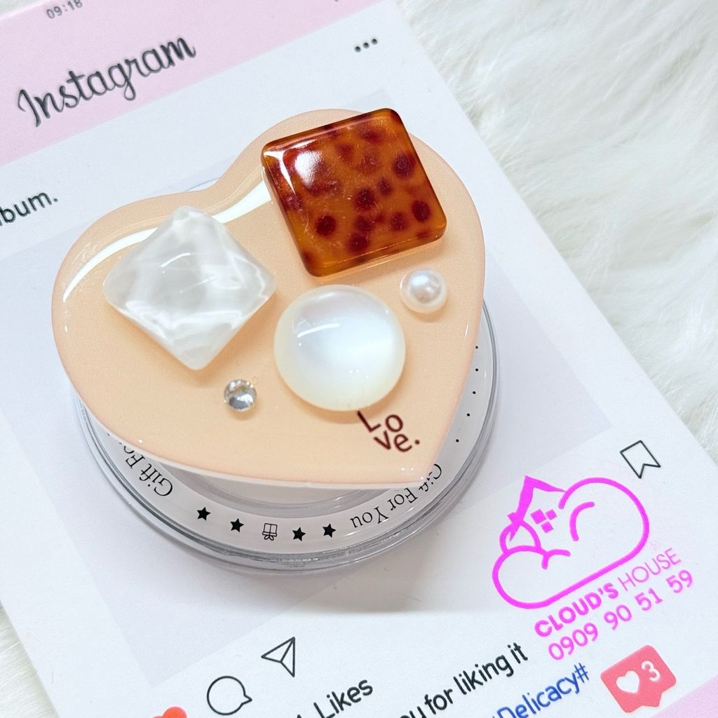 POPSOCKET Magsafe Nam Châm Hít Hình Trái Tim