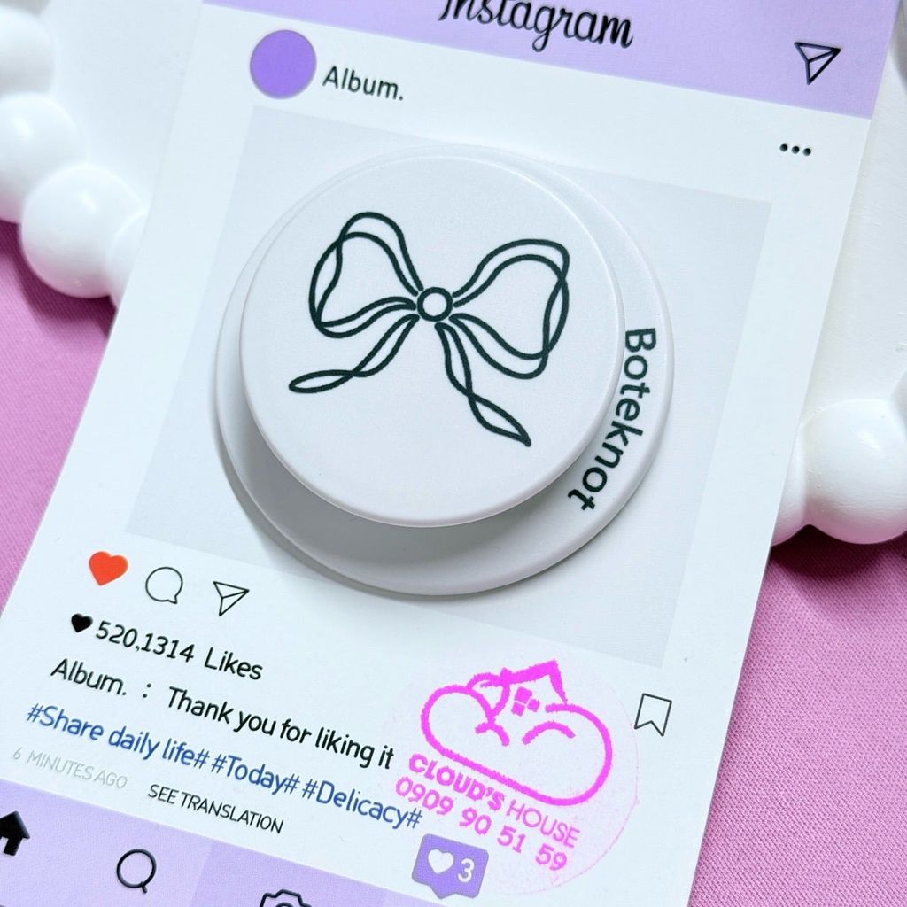 POPSOCKET Magsafe Nam Châm Hít MẪU NƠ Siêu Kute