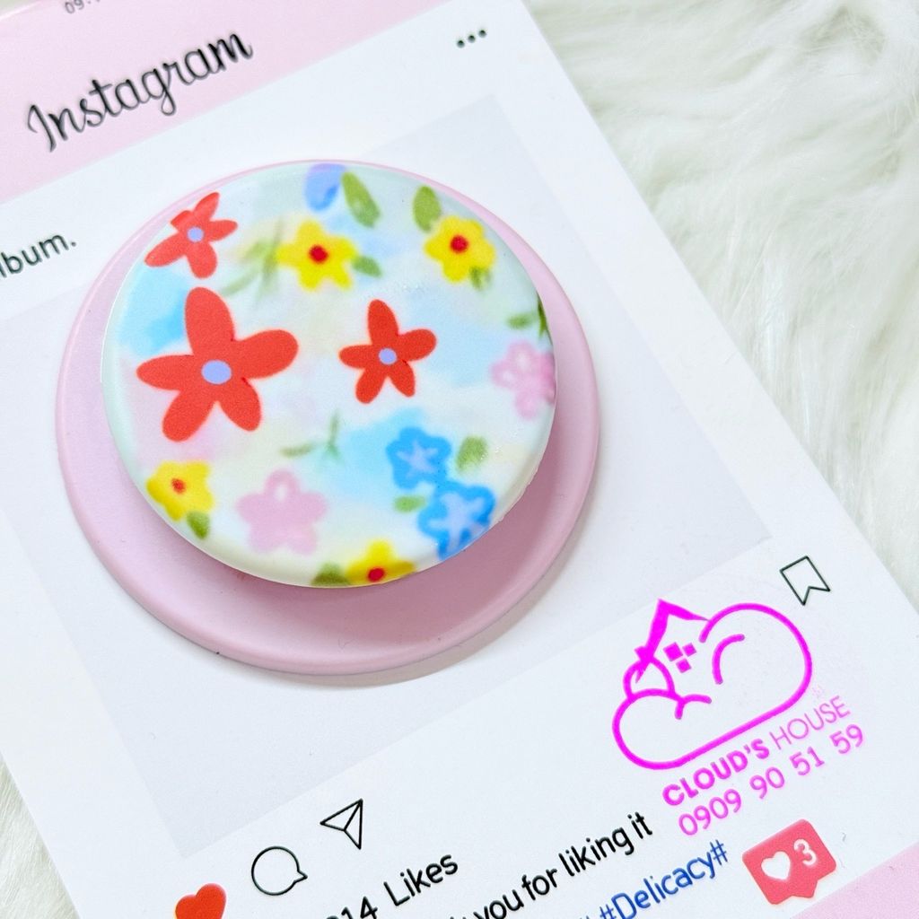 POPSOCKET Magsafe Nam Châm Hít Mẫu BÔNG HOA