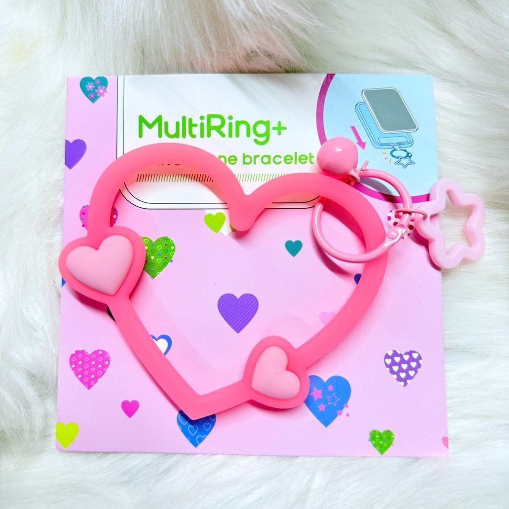 DÂY CHARM TRÁI TIM Silicone R.E.P CaseTify loại 2 CHỐNG BẨN