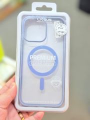 Case Ốp điện thoại iPhone Trong Likgus Magsafe Viền Màu Nhám Lưng Trong Không Vàng 16/Plus/Pro/Promax - PREMIUM Classic Design