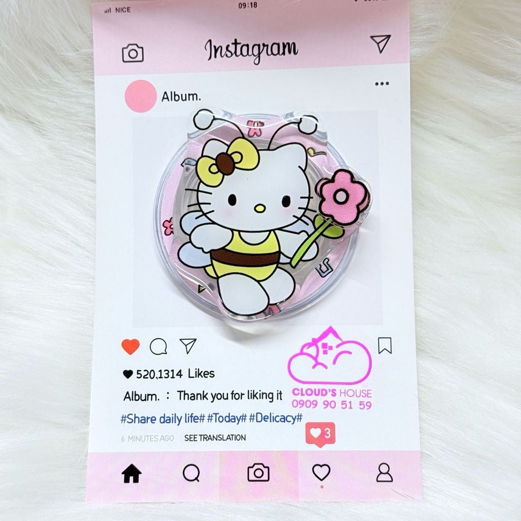 POPSOCKET Magsafe Nam Châm Hít Hello Kitty Kute