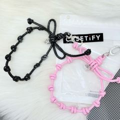 DÂY CHARM NƠ Chất Da R.E.P CaseTify - Bow Charm Wristlet