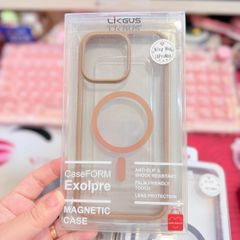 Case Ốp điện thoại iPhone Likgus Viền Nhám Magsafe Viền Màu iPhone 14/13/16/Plus/Pro/Promax