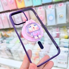 Case Ốp điện thoại iPhone Trong Likgus Magsafe Viền Màu Nhám Lưng Trong Không Vàng 16/Plus/Pro/Promax - PREMIUM Classic Design