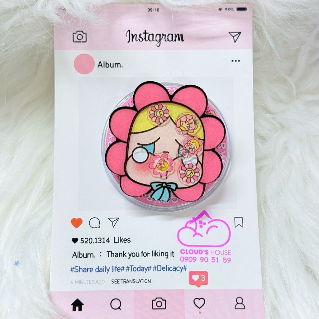 POPSOCKET Magsafe Nam Châm Hít CRY BABY Kute