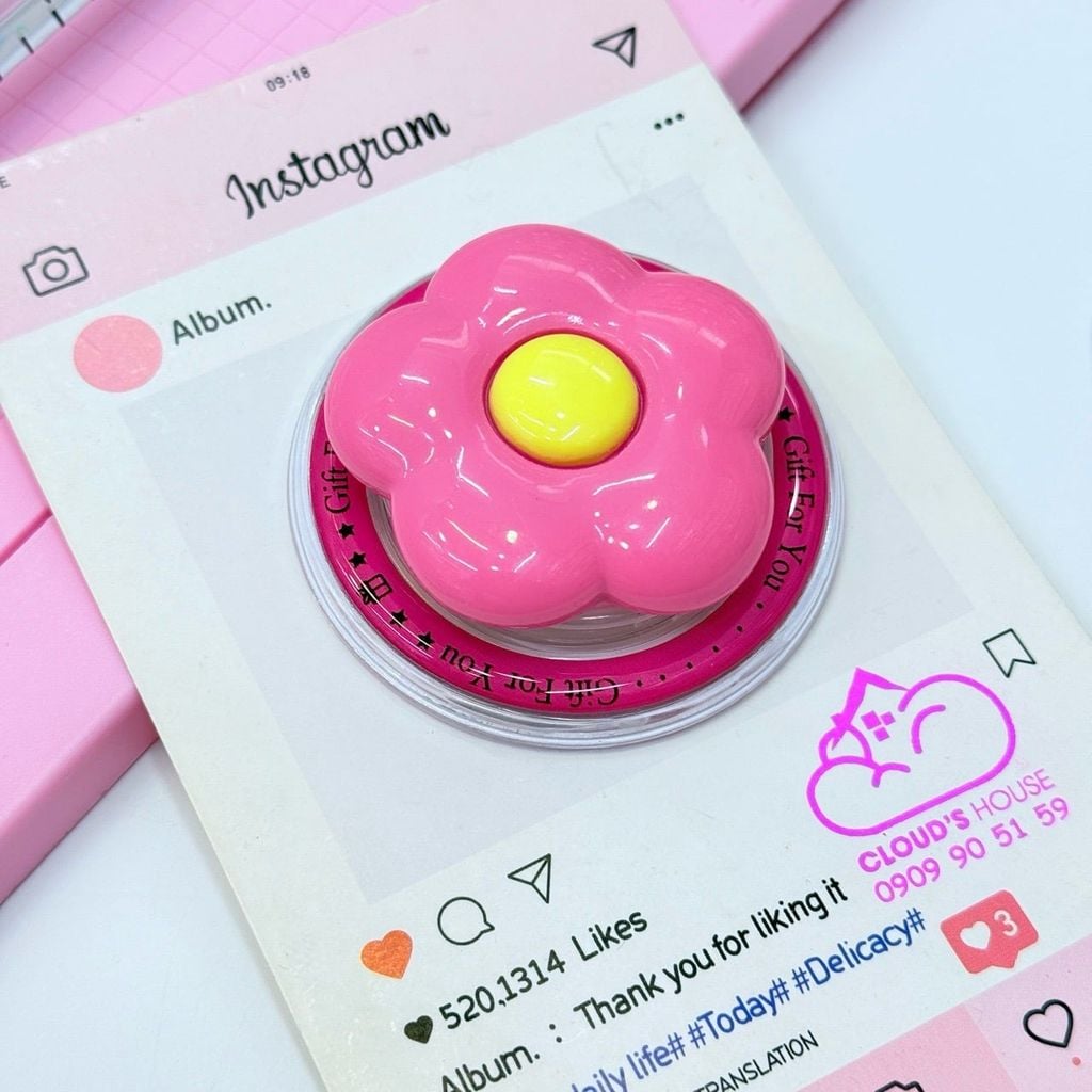 POPSOCKET Magsafe Nam Châm Hít Mẫu BÔNG HOA