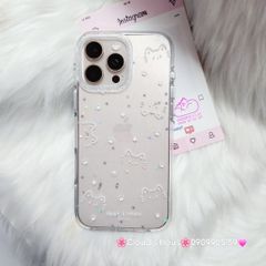 Case Ốp điện thoại iPhone Bling Bling Meomeo bé Mèo kute viền camera lấp la lấp lánh iPhone 13/14/15/16/17Pro/Promax