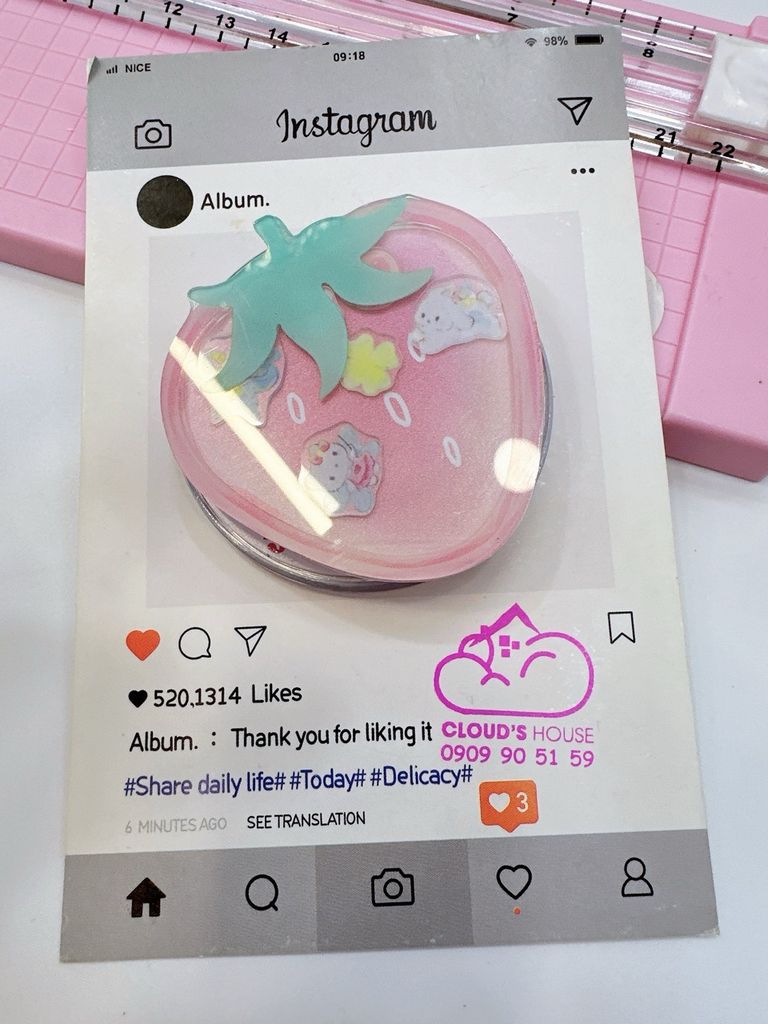 POPSOCKET Magsafe Nam Châm Hít Mẫu Đồ Ăn