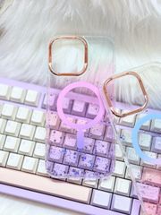 Case Ốp điện thoại iPhone Likgus Trong Ombre Nhiều Màu Bling Bling Magsafe iPhone 16/17/Promax