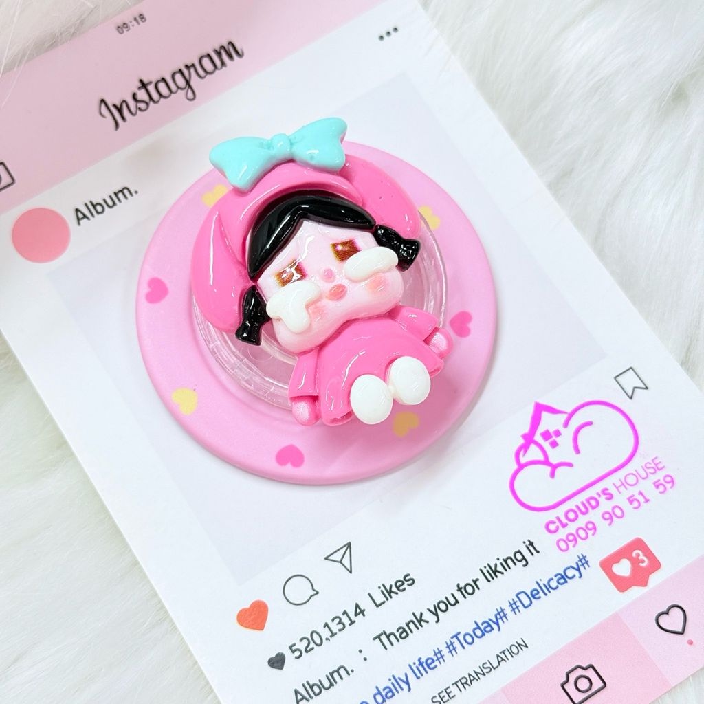 POPSOCKET Magsafe Nam Châm Hít CRY BABY Kute