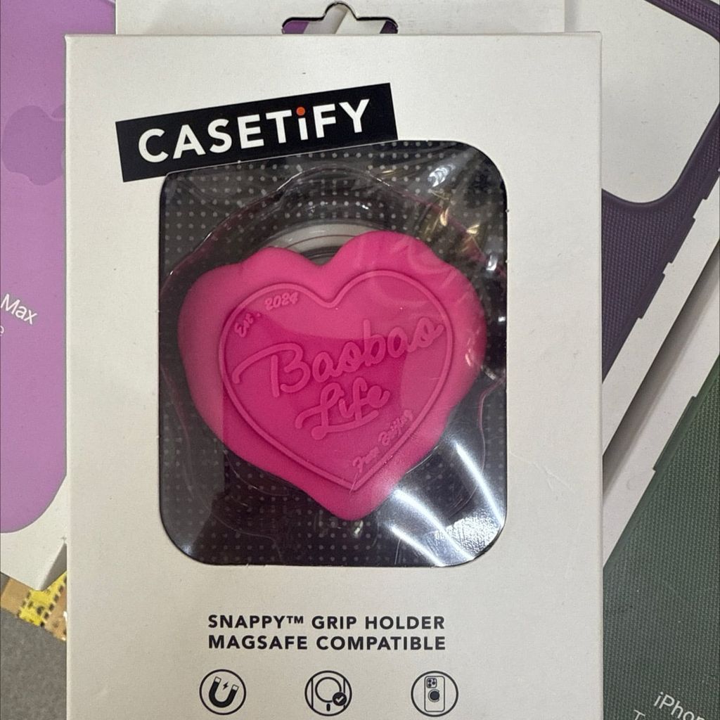 POPSOCKET Magsafe Nam Châm Hít CaseTify R.e.p 1:1 - Trái Tim Baobao Life