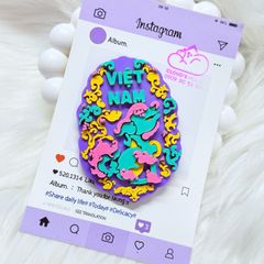CNHN- Nam Châm Hít/ Dán Tủ Lạnh Quà Lưu Niệm Việt Nam Fridge Magnet - Refrigerator Magnet
