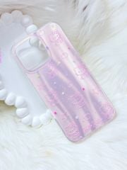Case Ốp điện thoại iPhone Hello Kitty Hologram Bling Bling iPhone 13/14/15/16/Pro/Promax