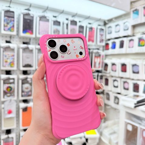 Case Ốp Điện thoại iPhone Casetify Ripple Case HỒNG ĐẬM Magsafe Basic iPhone