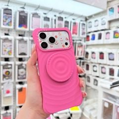Case Ốp Điện thoại iPhone Casetify Ripple Case HỒNG ĐẬM Magsafe Basic iPhone