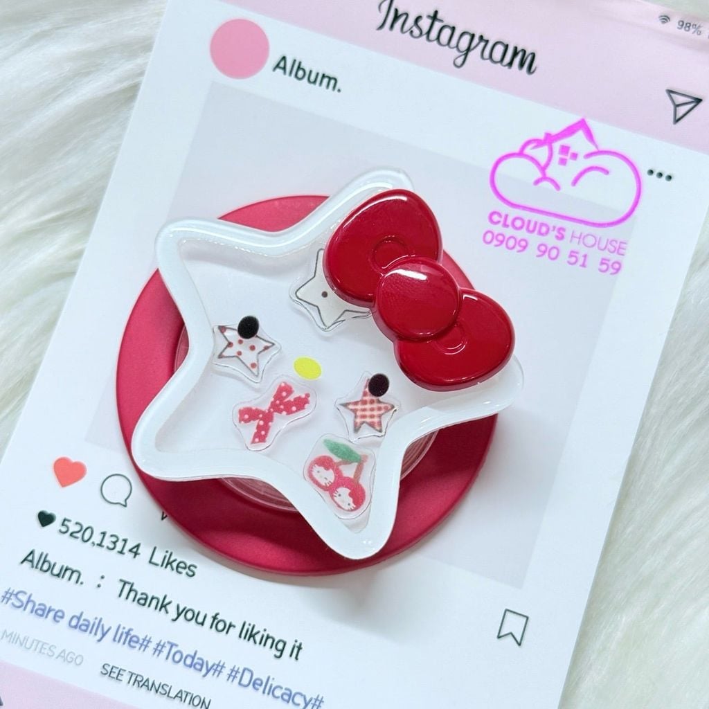 POPSOCKET Magsafe Nam Châm Hít Hello Kitty Kute