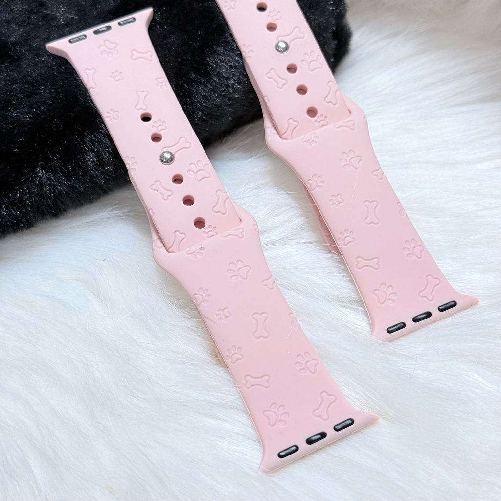 Dây Apple Watch Silicone Họa tiết HELLO KITTY chống bẩn