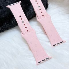 Dây Apple Watch Silicone Họa tiết HELLO KITTY chống bẩn