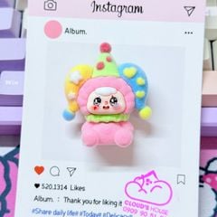 Móc Khoá Dây Charm Thỏ Công Chúa Dễ Thương