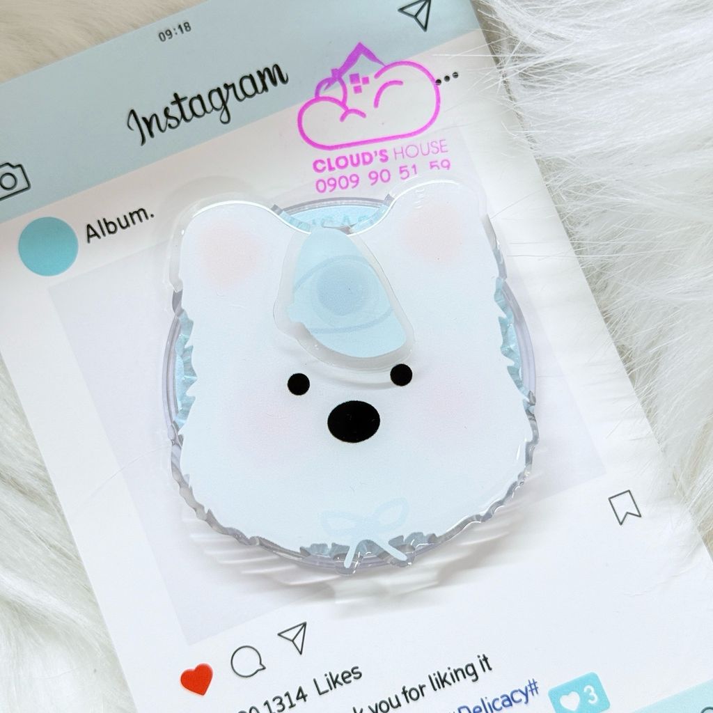 POPSOCKET Magsafe Nam Châm Hít CHÓ - MÈO Kute