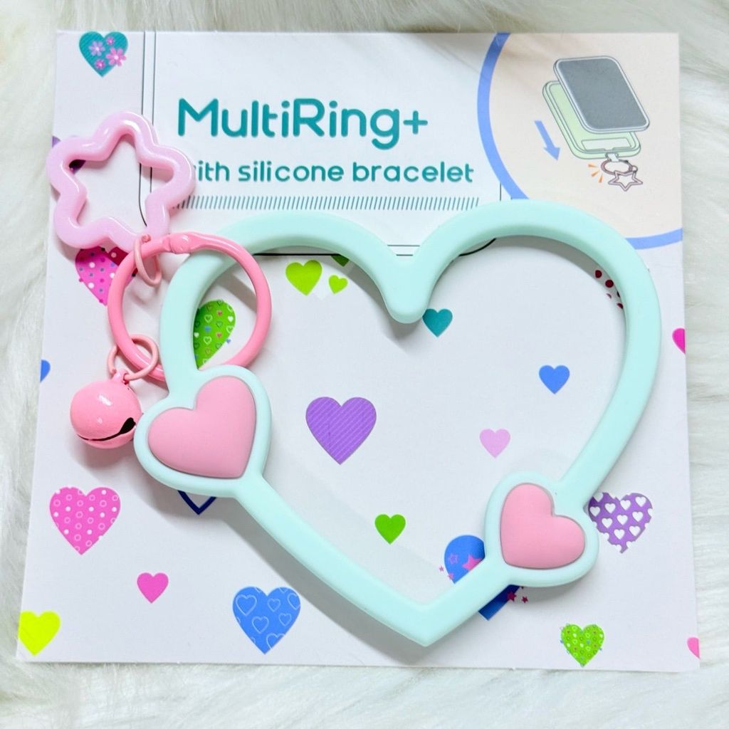 DÂY CHARM TRÁI TIM Silicone R.E.P CaseTify loại 2 CHỐNG BẨN