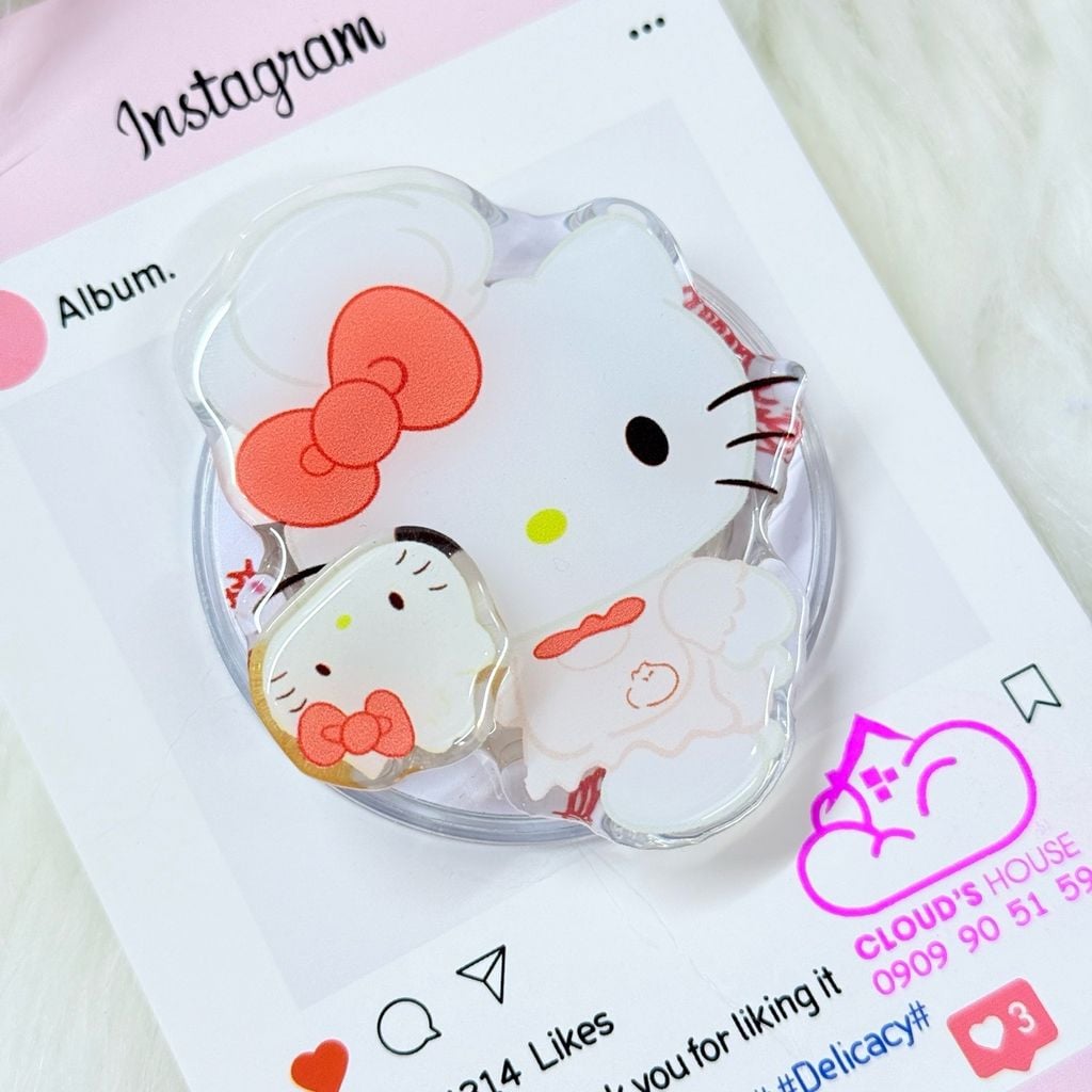 POPSOCKET Magsafe Nam Châm Hít Hello Kitty Kute