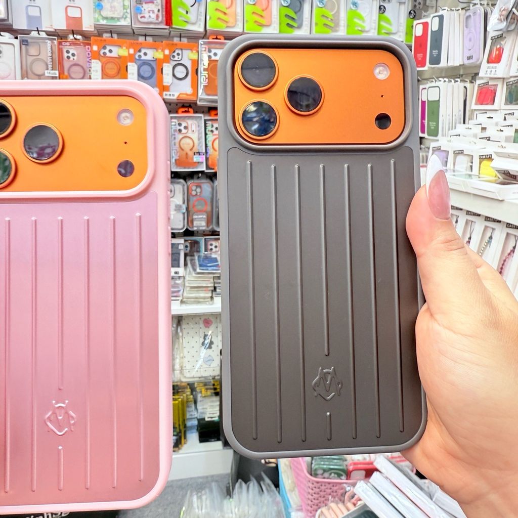 Case Ốp điện thoại iPhone Vân Vali RIMOWA Nhiều Màu Dòng iPhone 17 Promax