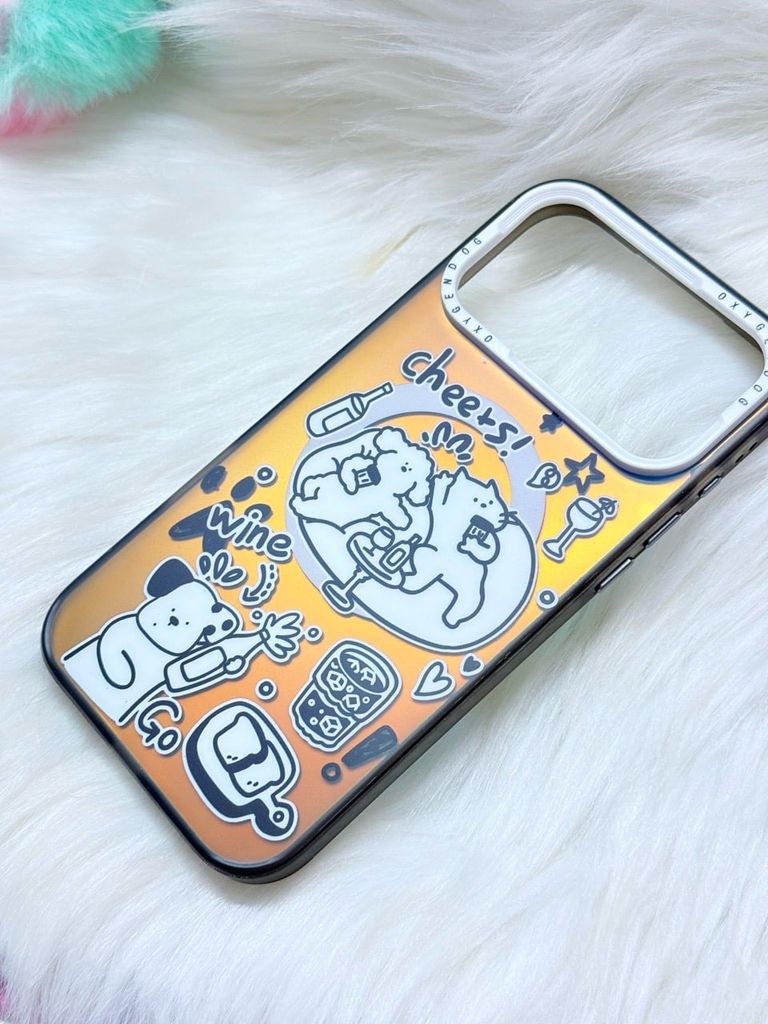 Case Ốp Điện thoại iPhone Oxygen Dog - Magsafe Basic iPhone 17/16/15Pro/Promax