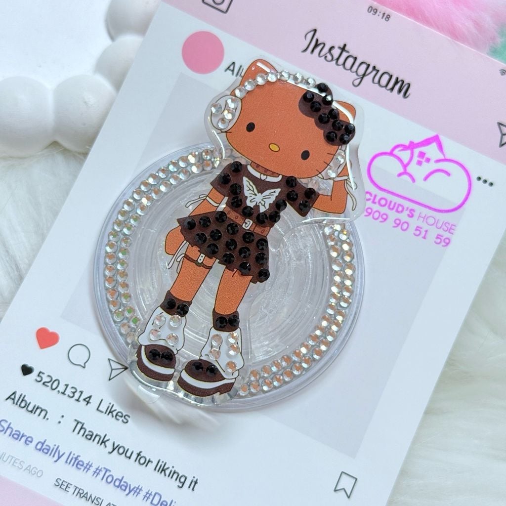 POPSOCKET Magsafe Nam Châm Hít Hello Kitty Kute