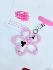 DÂY CHARM HOA Silicone R.E.P CaseTify CHỐNG BẨN kèm charm nhiều màu sắc