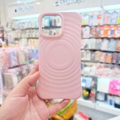 Case Ốp Điện thoại iPhone Casetify Ripple Case HỒNG PASTEL Magsafe Basic iPhone 17/16/15Pro/Promax