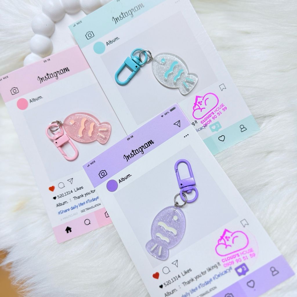 Móc treo điện thoại mini nhân vật cute dễ thương - nhiều mẫu