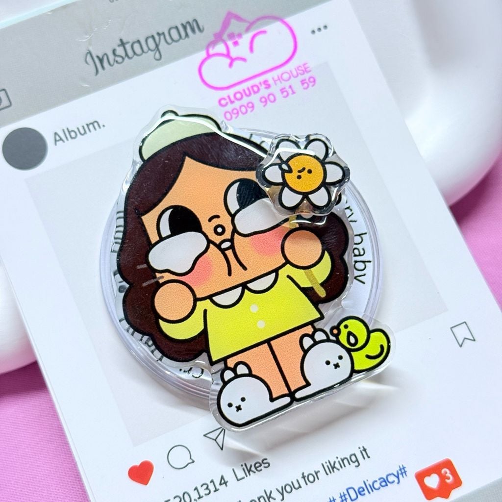 POPSOCKET Magsafe Nam Châm Hít CRY BABY Kute