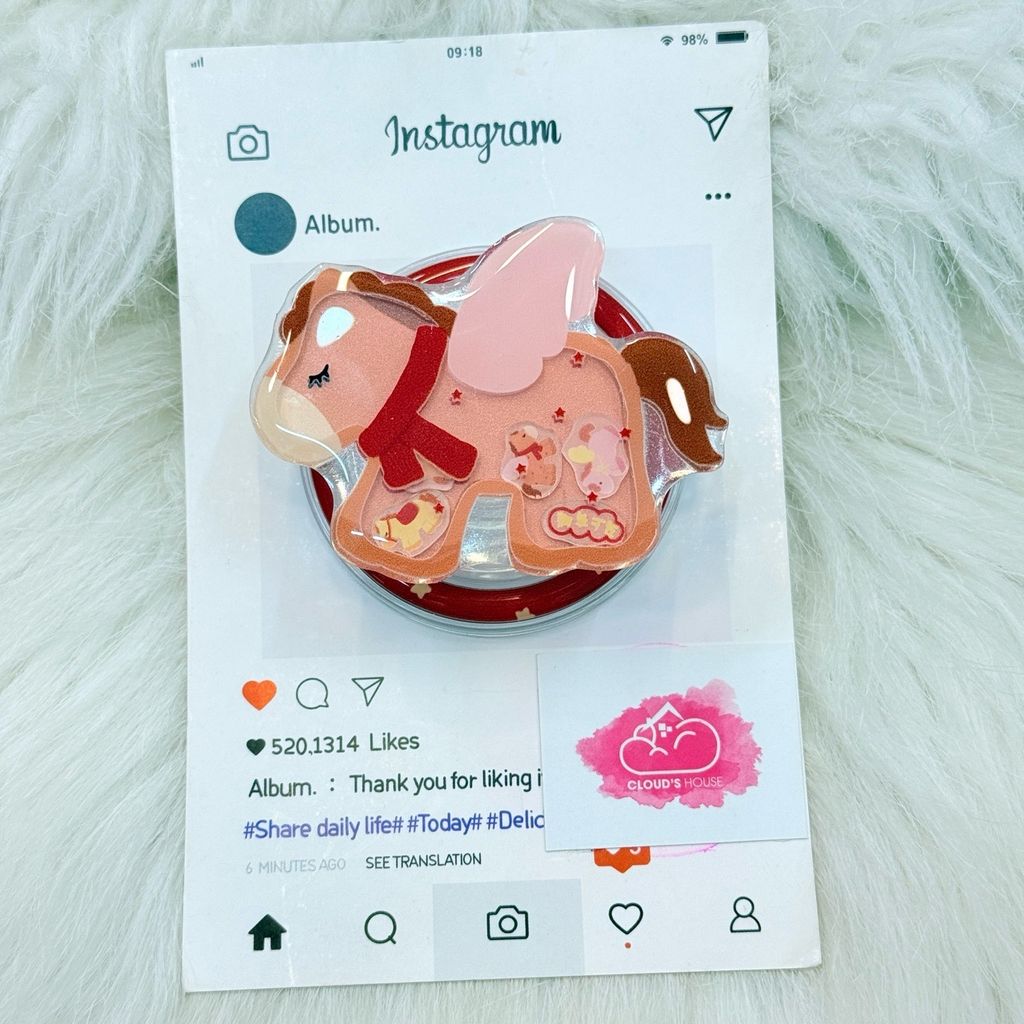 POPSOCKET Magsafe Nam Châm Hít Mẫu Ngựa Tết 2026- TẾT