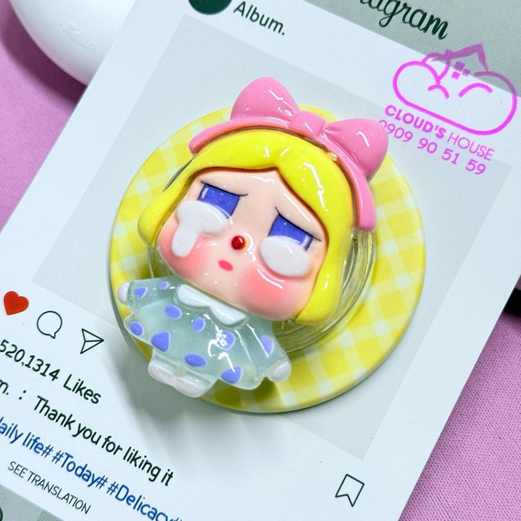 POPSOCKET Magsafe Nam Châm Hít CRY BABY Kute