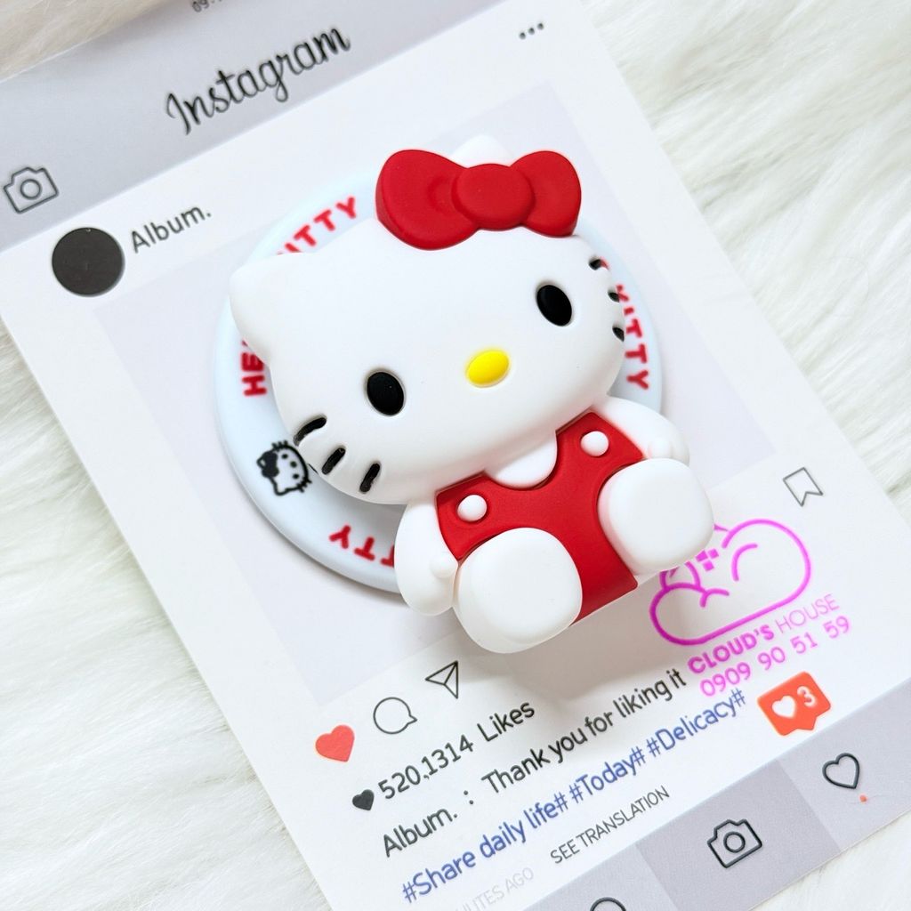 POPSOCKET Magsafe Nam Châm Hít Hello Kitty Kute