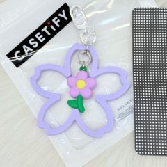 DÂY CHARM HOA LỚN Silicone R.E.P CaseTify CHỐNG BẨN