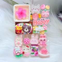 Móc Khóa MINI Nhiều Màu Dễ Thương (Handmade)