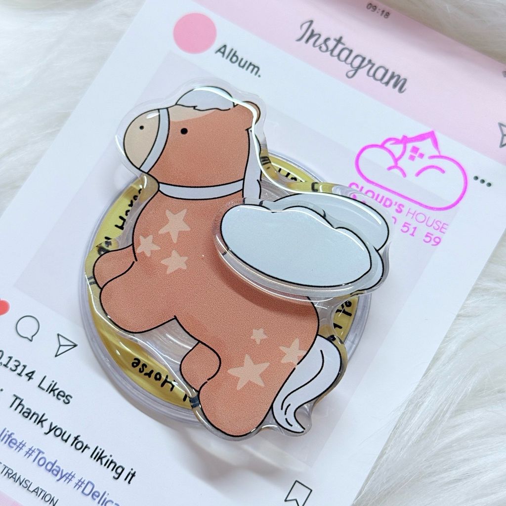 POPSOCKET Magsafe Nam Châm Hít Mẫu Ngựa