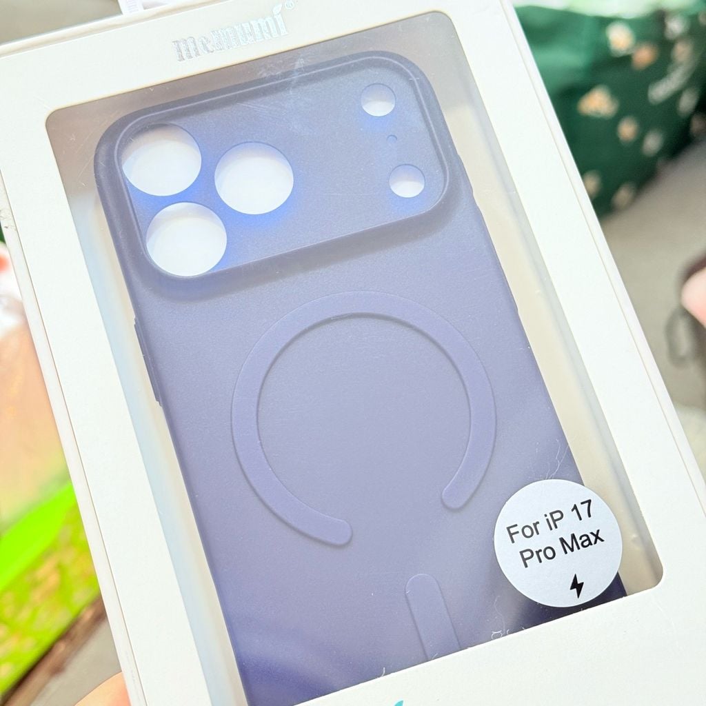 Case Ốp điện thoại iPhone MEMUMI Nhám Mỏng Bảo Vệ Camera CASE Magsafe iPhone 17Promax