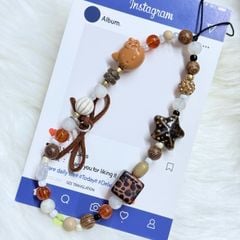 Dây đeo điện thoại ngắn các loại charm Kute (Quảng Châu, Thái Lan)