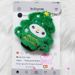 Móc Khóa Gấu Bông Giáng Sinh