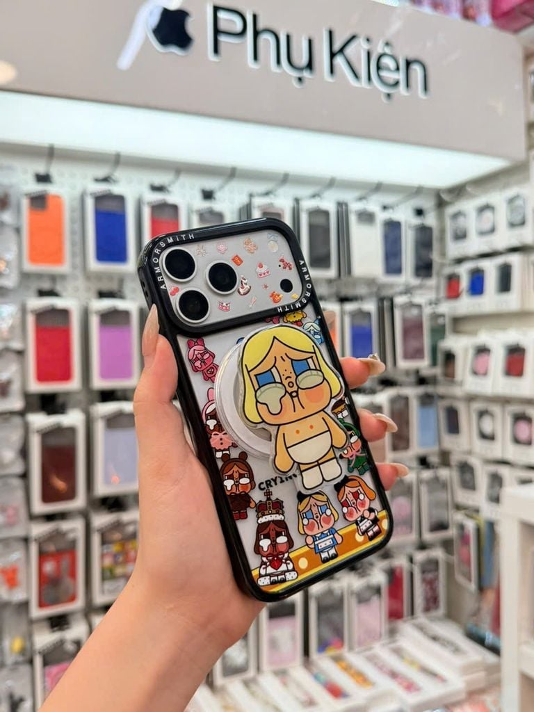 Case Ốp điện thoại iPhone Cry Baby viền đen Iphone