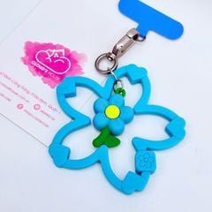 DÂY CHARM HOA Silicone R.E.P CaseTify CHỐNG BẨN kèm charm nhiều màu sắc