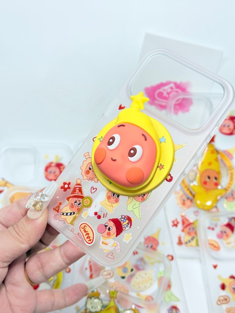 Case Ốp điện thoại iPhone Twinkle Twinkle Sweet Nhám Magsafe iPhone 13/14/15/16/17 Pro/Promax