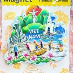 Nam châm Magnet Trang Trí Tủ Lạnh Fridge Magnet - Địa Danh Việt Nam - Món Ăn Việt Nam - Quà lưu niệm Việt Nam