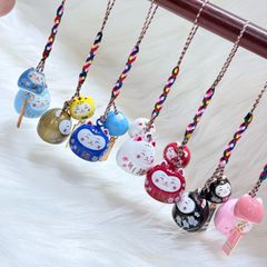 Móc Điện Thoại Mèo Lớn Mèo Nhỏ Móc Túi Phụ Kiện Đẹp nhiều màu (ánh hologram)